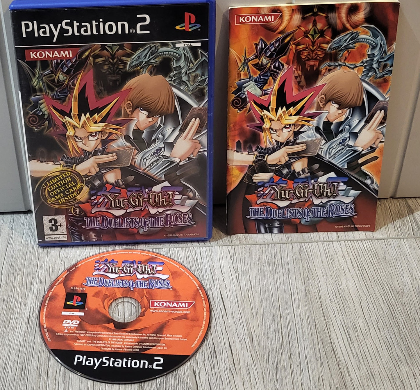 Yu-Gi_Oh! The Duelists of the Roses Sony Playstation 2 (PS2) Game