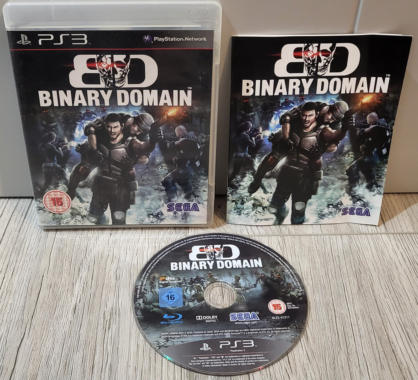 Binary Domain Sony Playstation 3 (PS3)