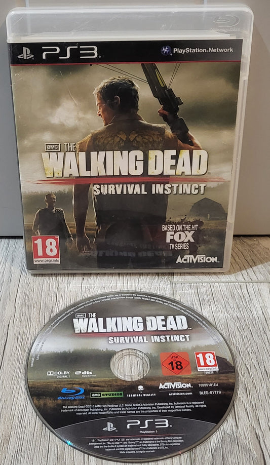 The Walking Dead Survival Instinct Sony Playstation 3 (PS3) Game