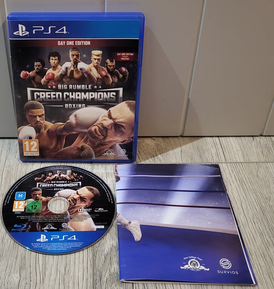 Big Rumble Boxing Creed Champions Day One Edition with Poster Sony Playstation 4 (PS4)