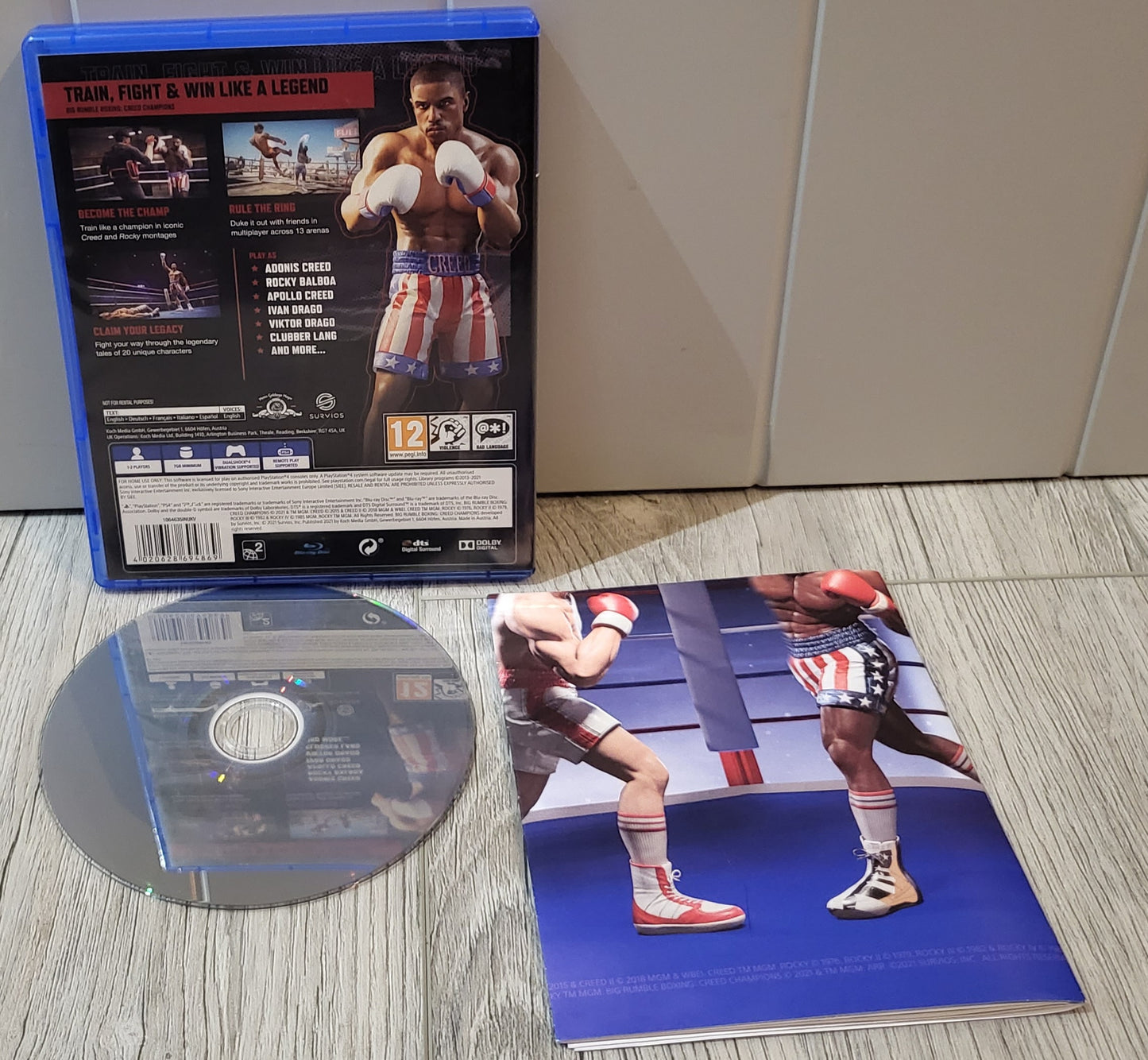 Big Rumble Boxing Creed Champions Day One Edition with Poster Sony Playstation 4 (PS4)