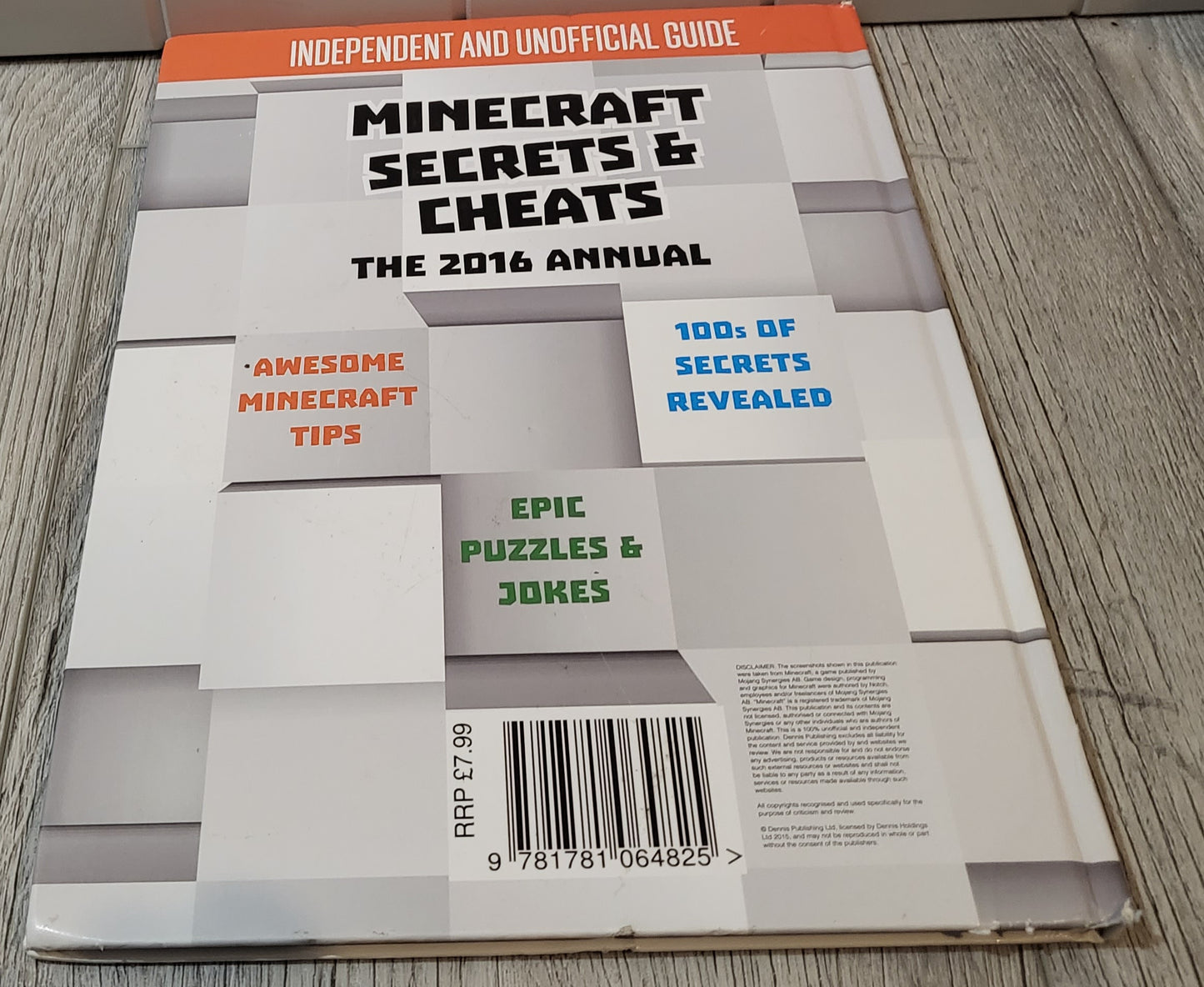 Minecraft Secrets and Cheats the 2016 Annual