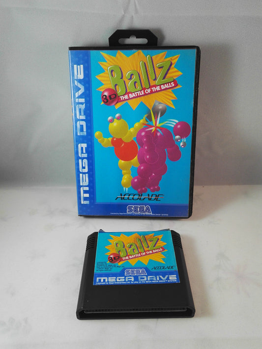 Ballz 3D: The Battle of the Balls Sega Mega Drive Game
