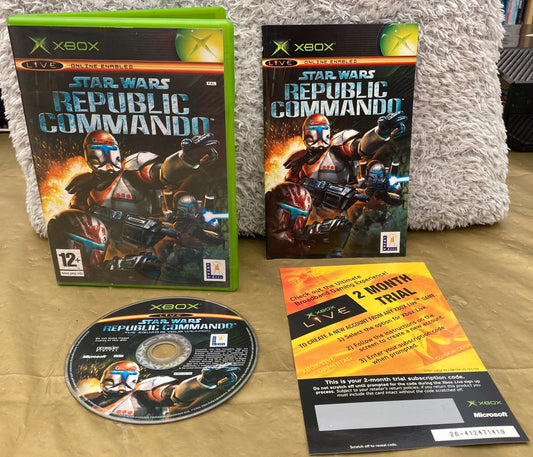 Star Wars Republic Commando Microsoft Xbox Game