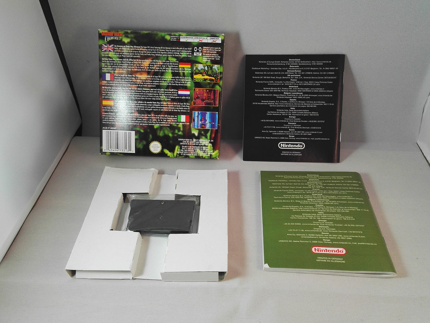 Donkey Kong Country (Nintendo Gameboy Advance) game