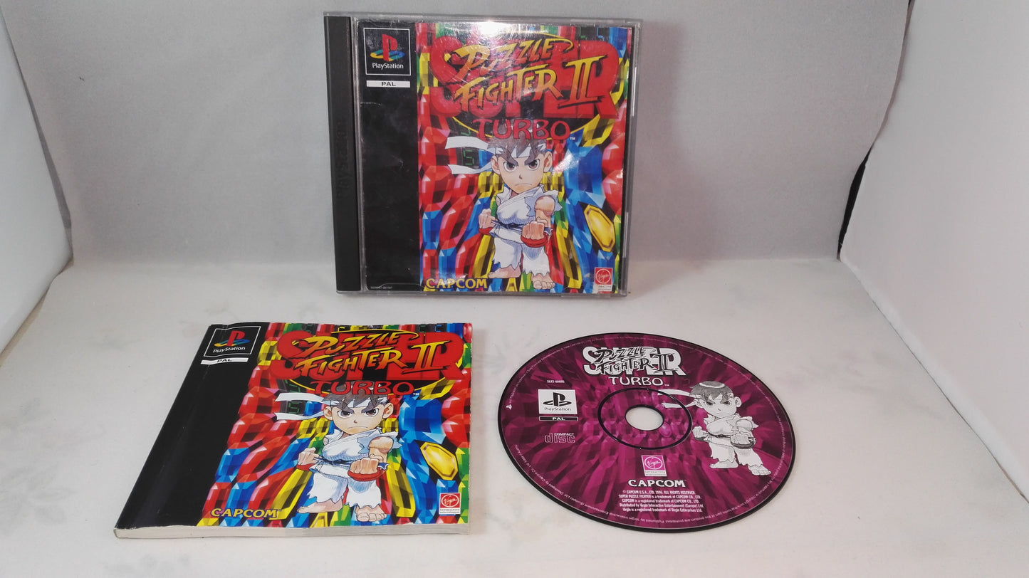 Super Puzzle Fighter II Turbo PS1 (Sony PlayStation 1) game