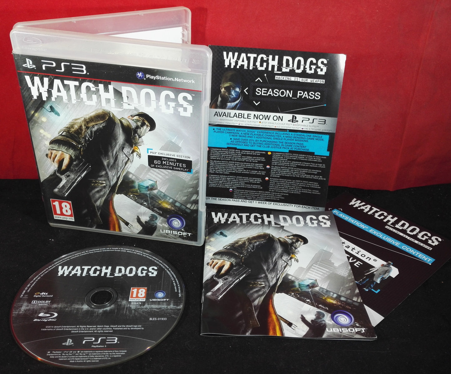 Watch Dogs PS3 (Sony Playstation 3)