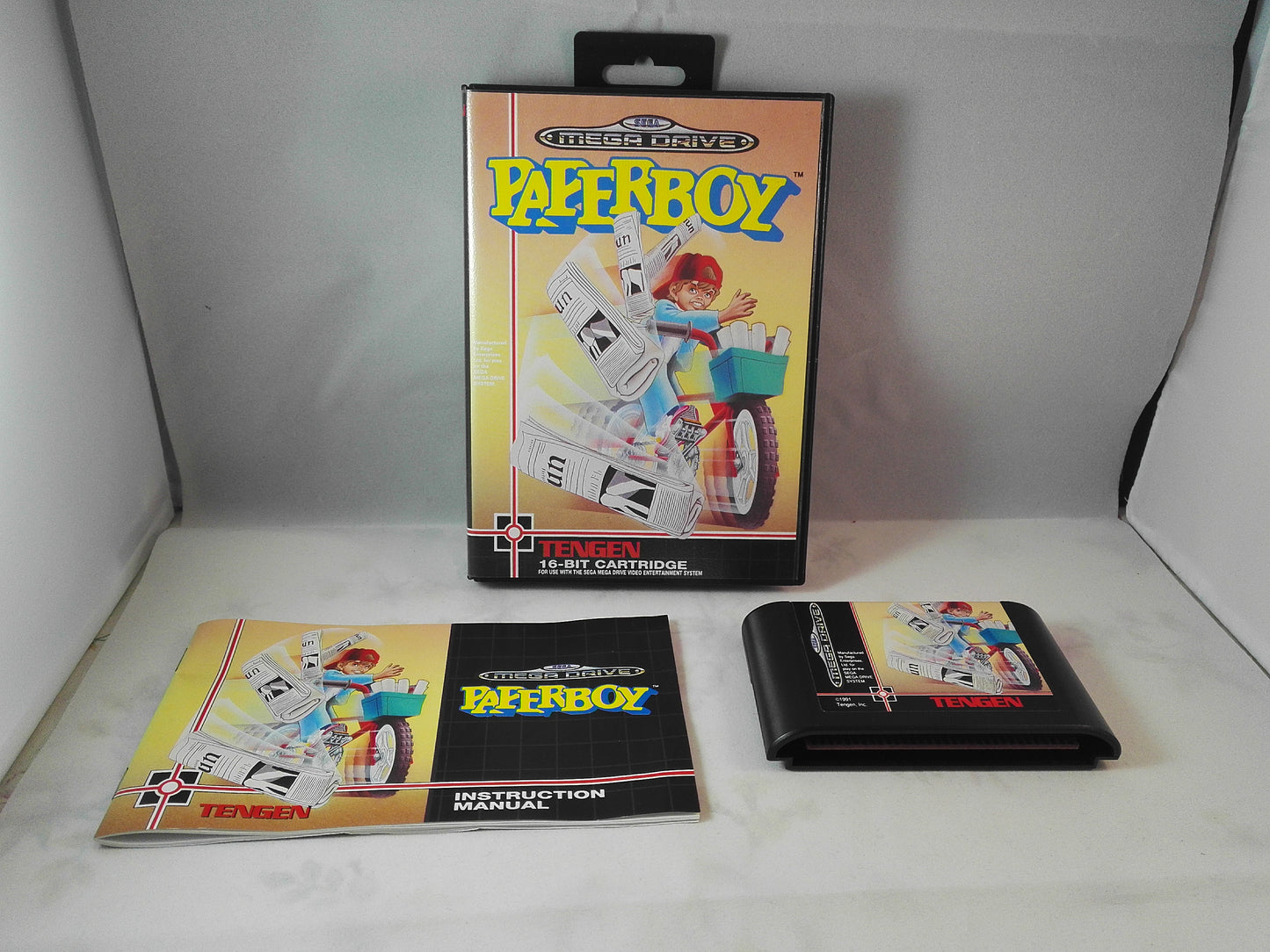 Paperboy (Sega Mega Drive) game