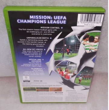 UEFA Champions League 2005 (Microsoft Xbox, 2005) - NEW Official Seal