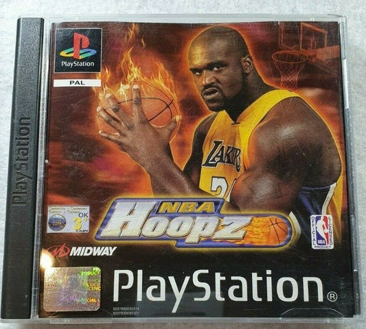 NBA Hoopz Sony Playstation 1 (PS1) Game