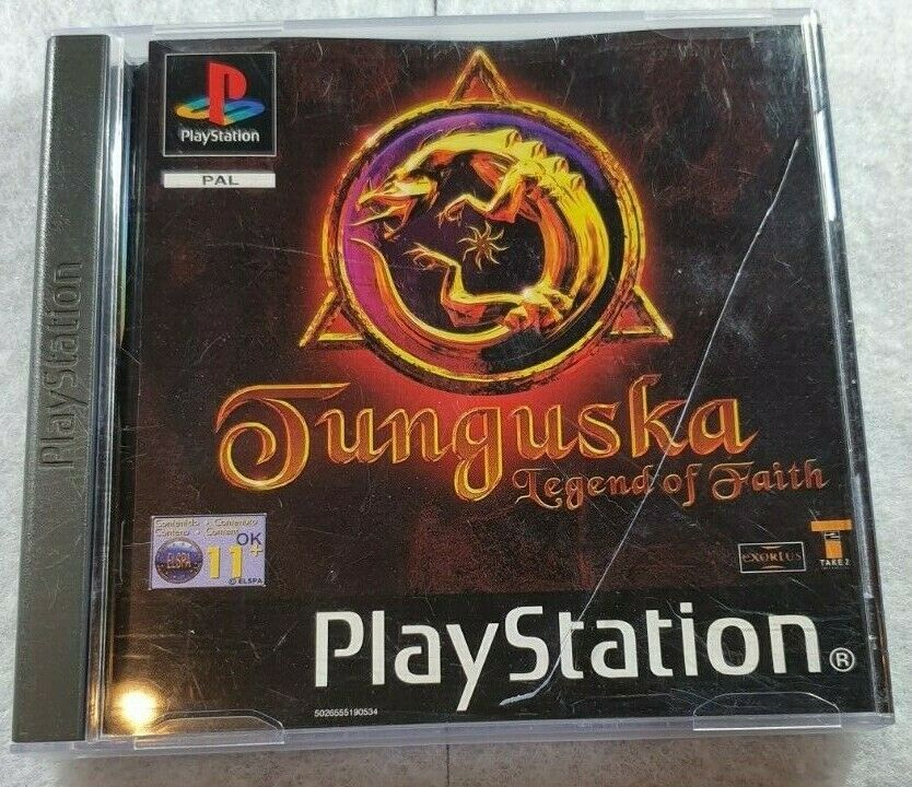 Tunguska Legend of Faith Sony Playstation 1 (PS1) Game