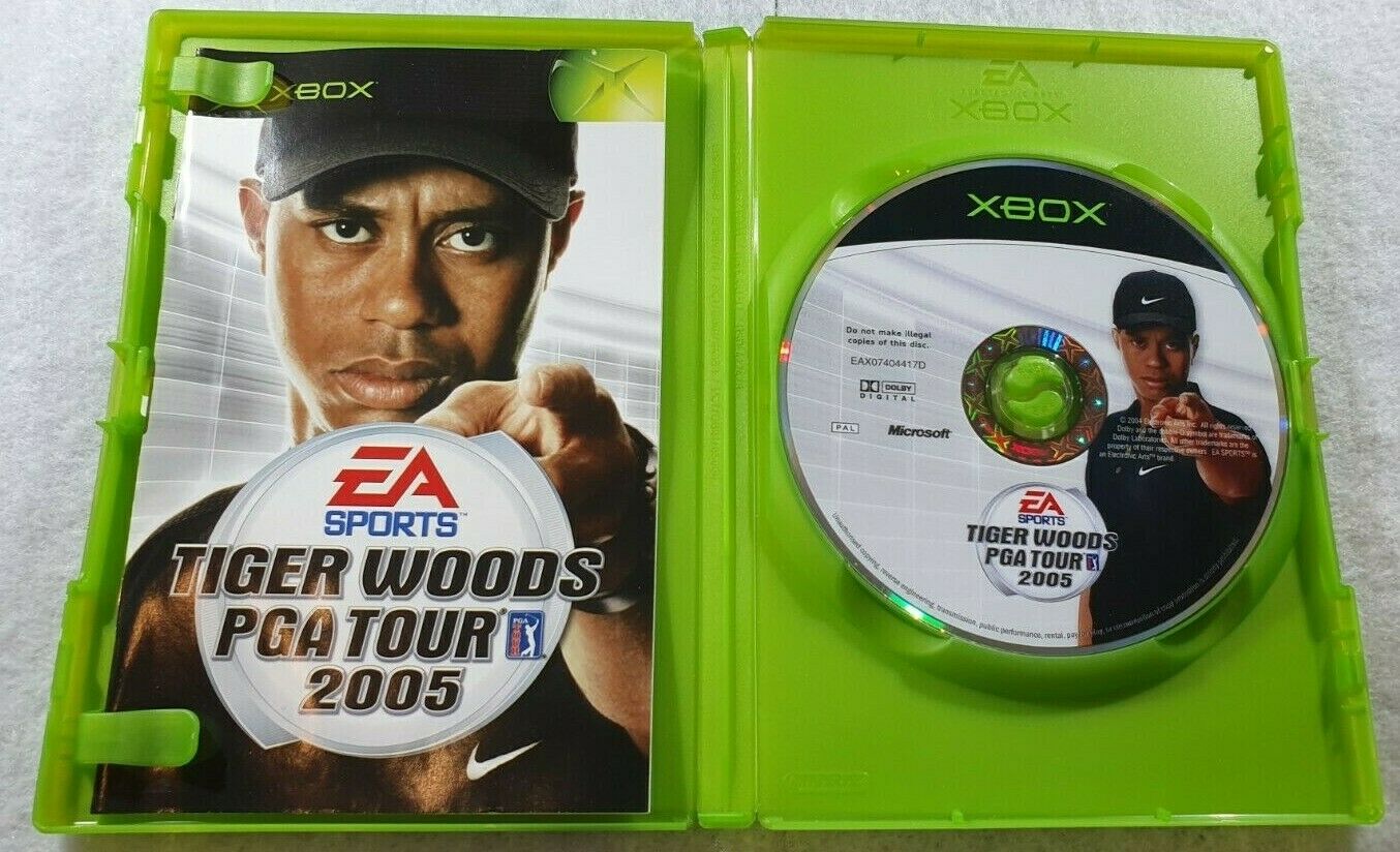 Tiger Woods PGA Tour Bundle: 2003, 2004 and 2005 ALL IN ONE BUNDLE (Xbox)