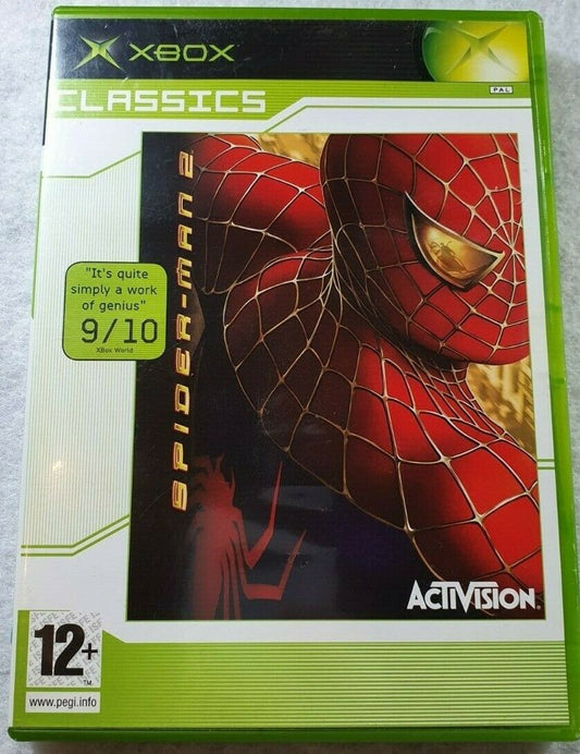 Spider-man 2 Microsoft Xbox Game
