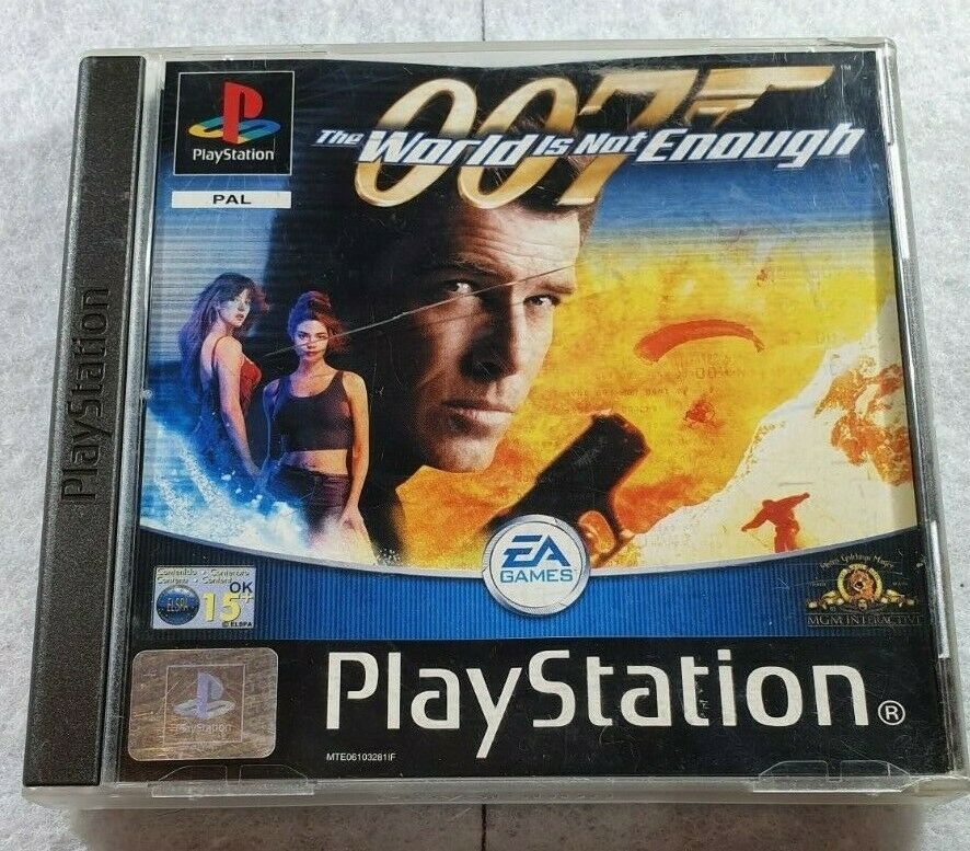 The World is Not Enough Sony Playstation 1 (PS1) Game
