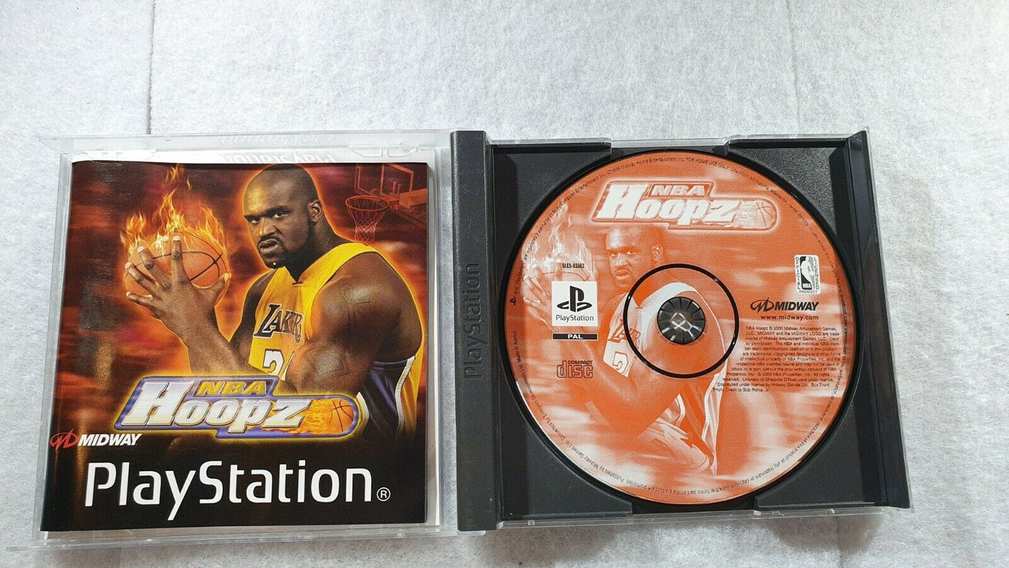 NBA Hoopz Sony Playstation 1 (PS1) Game